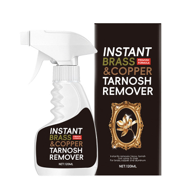 ✨ Instant Brass & Metal Tarnish Remover Spray – Restore Shine Fast