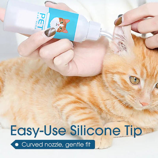 ✈️Last Day 50% OFF✨🐶🐱 Ear cleaner | Relieves itching in dogs & cats 👂