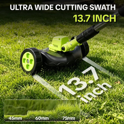 🌿55% OFF TODAY⚡ 3-in-1 Cordless Grass Trimmer with 2 Batteries