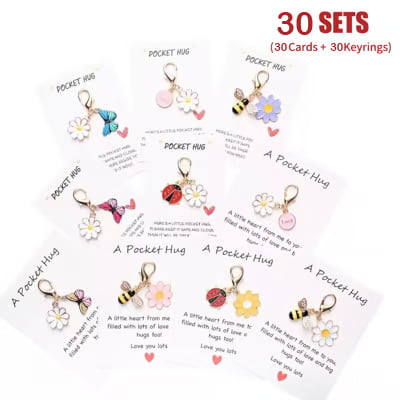 ✨20 Sets Hug Favors(🦋Butterfly, Ladybird, Flower, Bee)