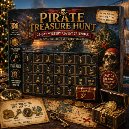 ✈️Last Day 50% OFF✨24 Days. 24 Clues. One Mystery to Solve. 🕵️