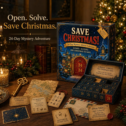 ✈️Last Day 50% OFF✨24 Days. 24 Clues. One Mystery to Solve. 🕵️