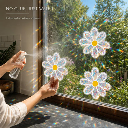 DaisyPrism🌈Rainbow Suncatcher Window Stickers