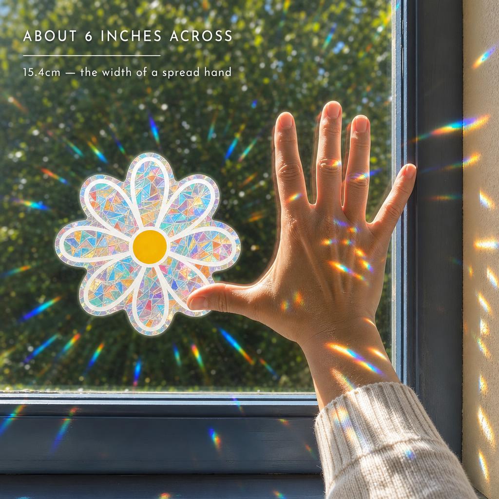DaisyPrism🌈Rainbow Suncatcher Window Stickers