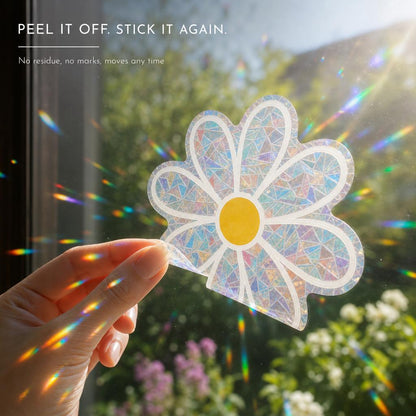 DaisyPrism🌈Rainbow Suncatcher Window Stickers