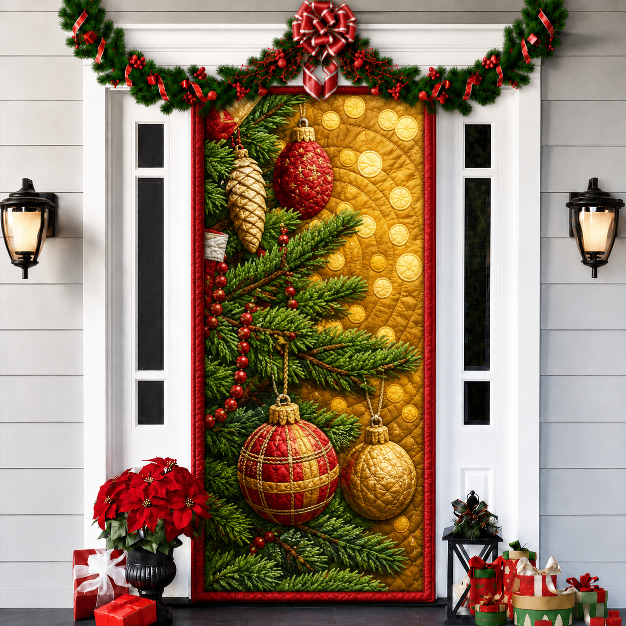 🏅Last day 50% OFF🌟2026 3D Christmas front door decoration