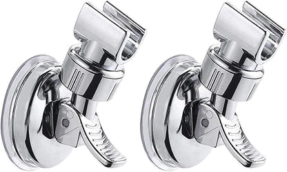 🌎Ends Today: 70% OFF!🔥2pcs Adjustable Shower Head Holders Removable Suction Cup Shower Head Bracket No Drill Shower Head Bracket
