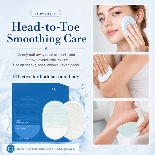 ✈️Last Day 50% OFF✨Body Exfoliating Scrub Pads For Bumpy Flaky Skin 8 Pack