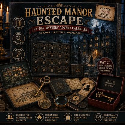✈️Last Day 50% OFF✨24 Days. 24 Clues. One Mystery to Solve. 🕵️