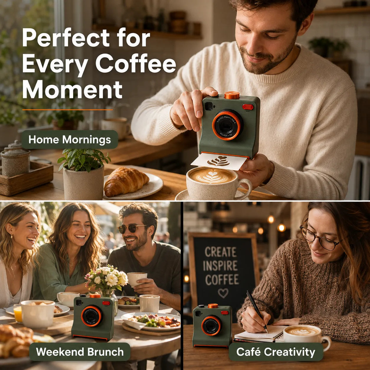Latte Art Camera Usage