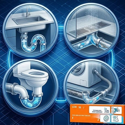 🏅Powerful Pipe Declogging & Cleaning Tablets