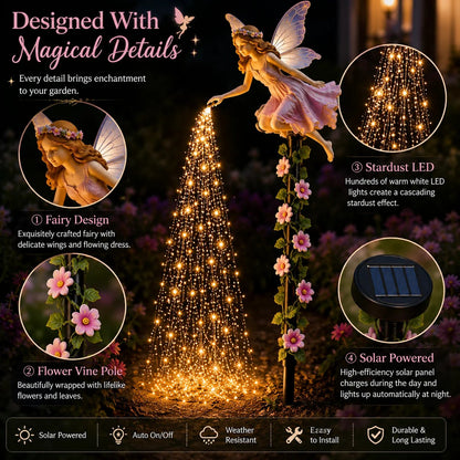 🔥Today 49% OFF🧚‍♀️Fairy Sprinkling Magic Dust Garden Light🌸