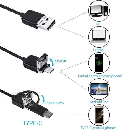 🔍 Endoscopy Camera – See Inside Hard-to-Reach Spaces Before You Repair