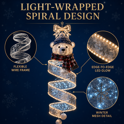 ✨Last day for 50% off🎄Christmas Magic Spiral™ Hanging LED Light Collection