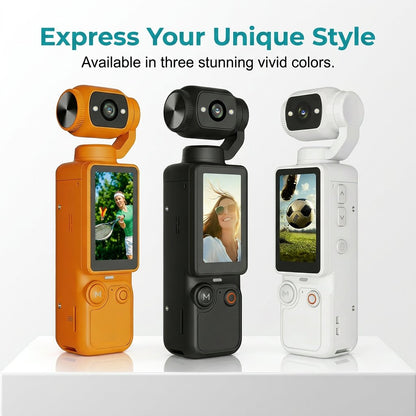 2026 Newest Xtra Pro — 2.5K AI Pocket Camera with 180° Rotating Lens
