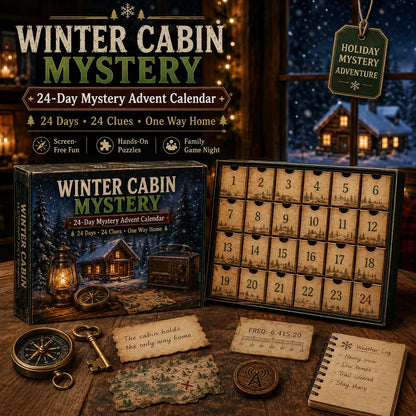 ✈️Last Day 50% OFF✨24 Days. 24 Clues. One Mystery to Solve. 🕵️
