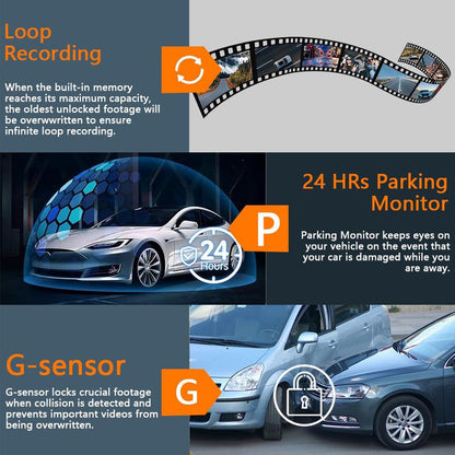 🎁🎁🎁LAST DAY 49% OFF🔥🔥2026 Newest Full View Car Dashcam System