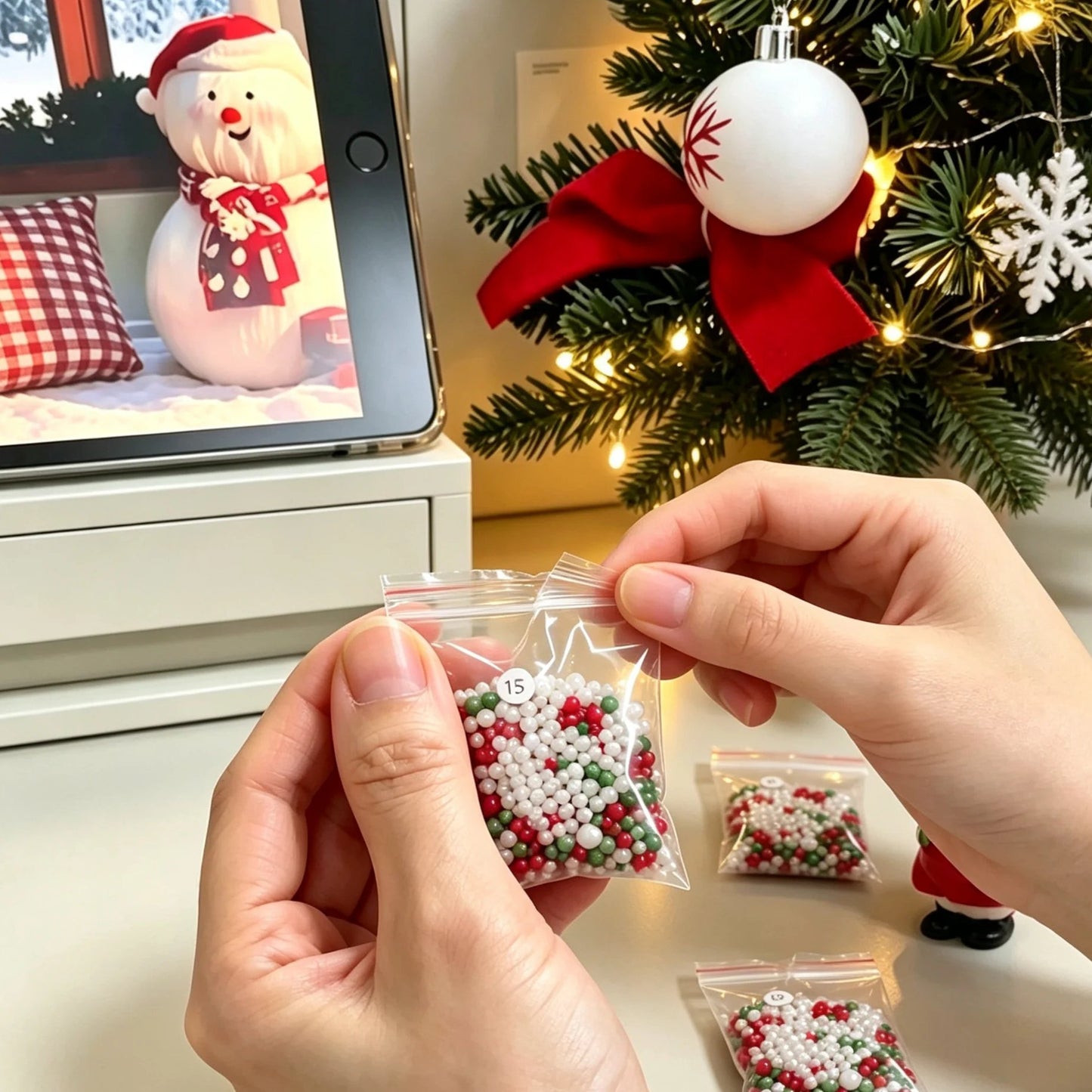 🎁 Christmas Craft Sale Is Here! ✨ DIY Pearl Art Kit – Make Magical Holiday Decorations With Your Own Hands 🎄