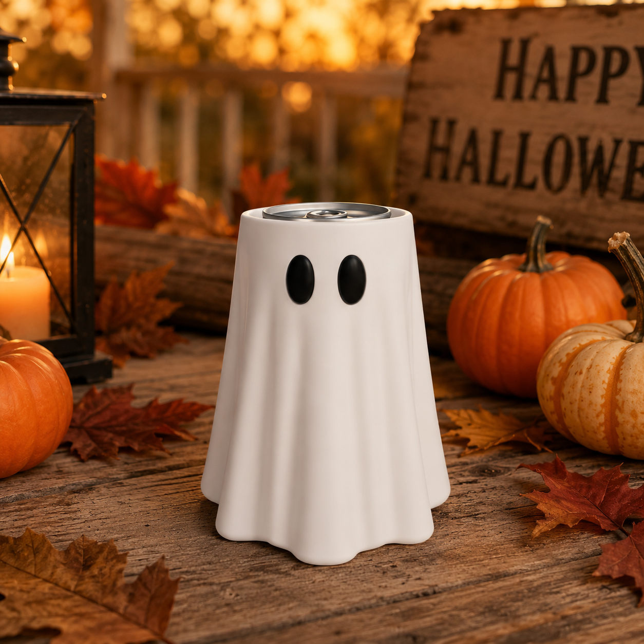 👻Last Day 60% OFF✨ - Cute, Spooky Ghost Can Holder🩷