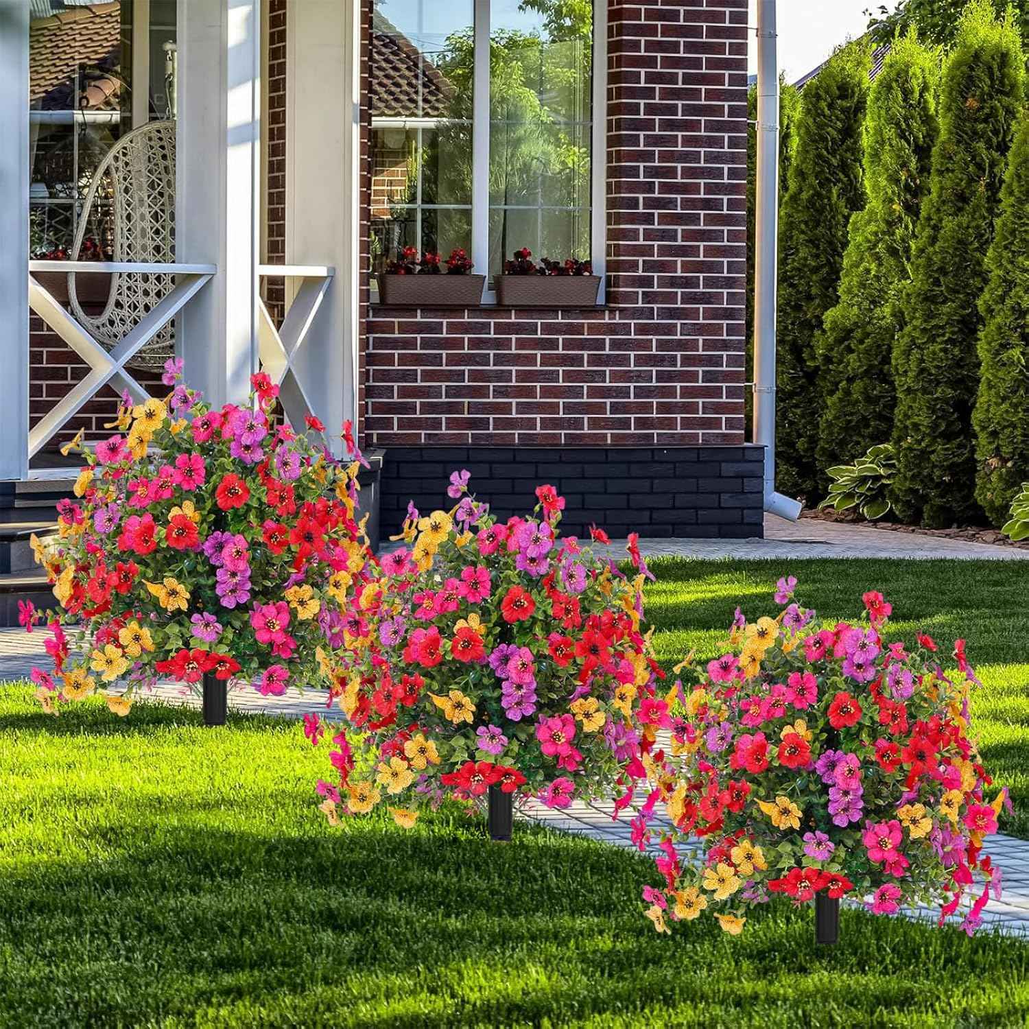 Last Day Promotion! 🔥Outdoor/Indoor UV Resistant & Waterproof Artificial Flower Decor ✅