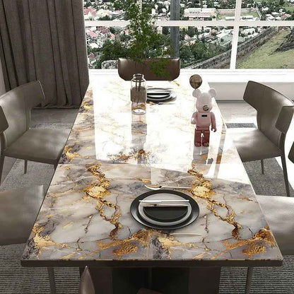 Gold Marble Pattern Self-Adhesive Wallpaper Roll