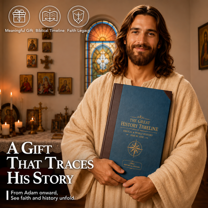 🏅40K+ Sold📜 SPECIAL OFFER | Synchronological History Chart – 6,000 Years of Biblical & World Events in One Fold-Out Timeline