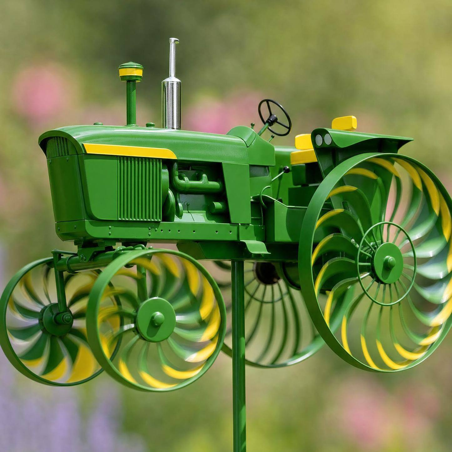 🌎Ends Today: 70% OFF!🔥 🚜Earl's Handmade Tractor Wind Spinner