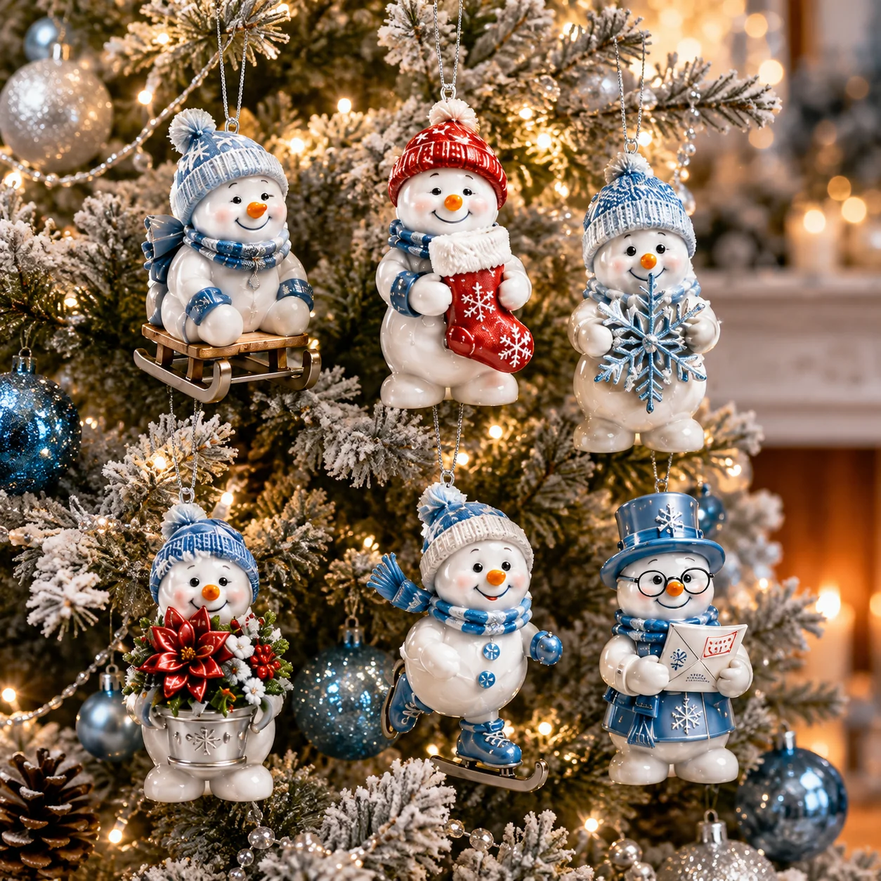 ✈️Last Day 50% OFF✨🎅 2026 Christmas Gift 50% Off--✨24-Day Christmas Countdown Advent Calendar – Snowman Christmas Series