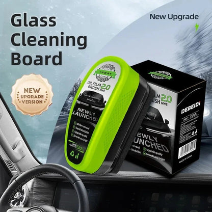 ✈️Last Day 50% OFF✨Reusable Windshield Oil Film Remover – Anti-Fog Glass Coating Brush