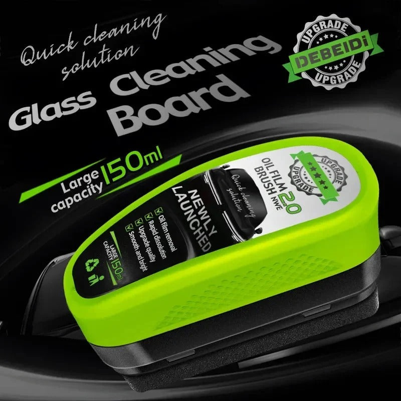✈️Last Day 50% OFF✨Reusable Windshield Oil Film Remover – Anti-Fog Glass Coating Brush
