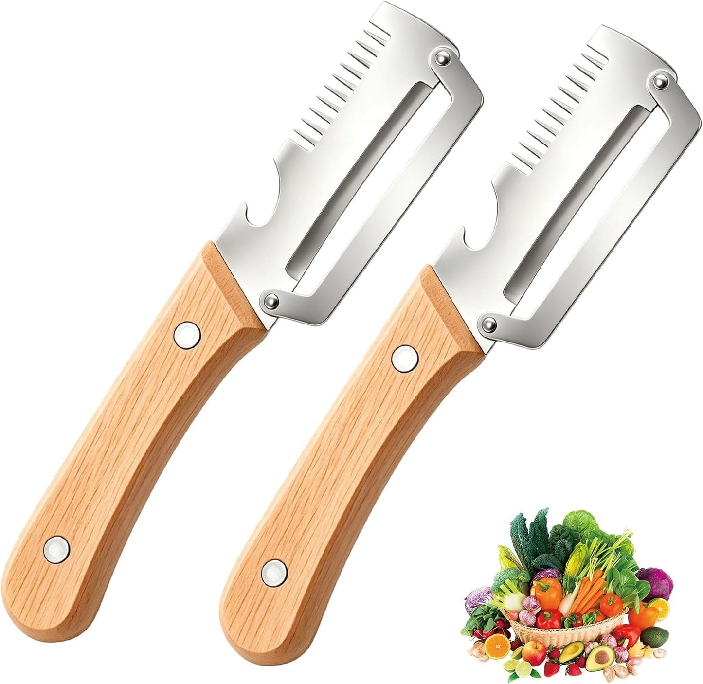 🌎Ends Today: 70% OFF!🔥✨Buy 1 Get 1 Free✨Multi-Functional Vegetable Peeler for Kitchen