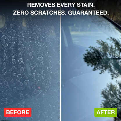 ✈️Last Day 50% OFF✨Reusable Windshield Oil Film Remover – Anti-Fog Glass Coating Brush