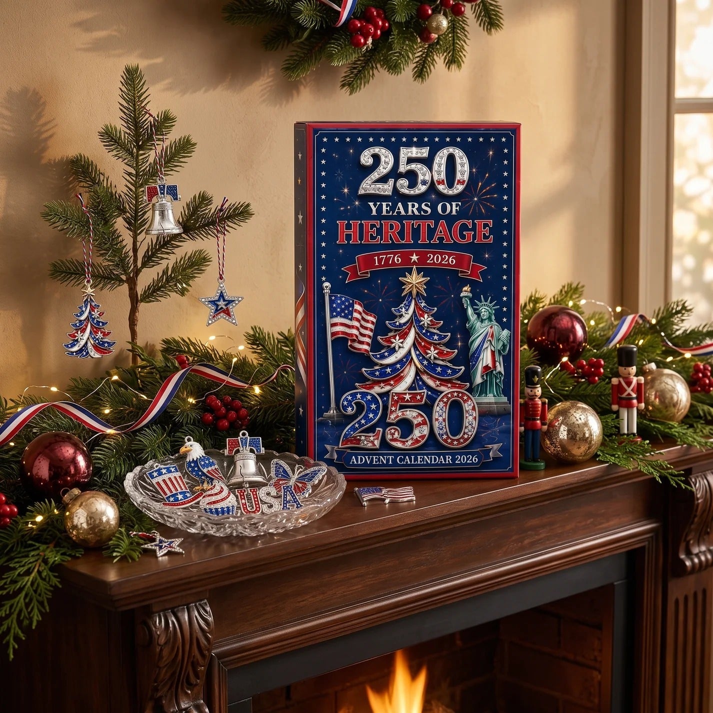 America 250th Heritage Icons Advent Calendar 2026