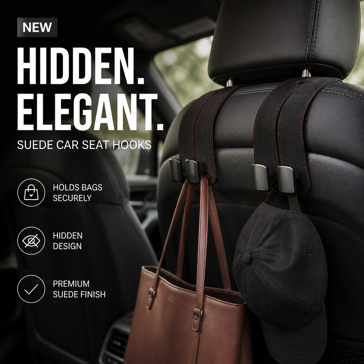✈️Last Day 50% OFF✨🔥Buy 1 Get 1 Free🔥Car Seat Back Double Hook