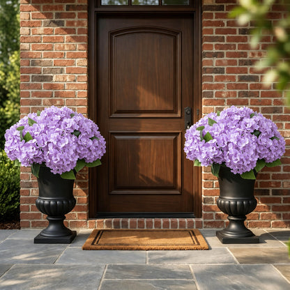 🔥Last Day 69% OFF🔥Artificial Outdoor Hydrangea Flowers - UV resistant, Waterproof, Windproof
