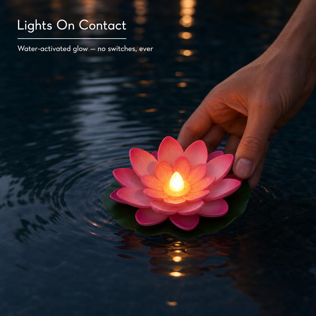 💮2026 Hot Sale🌸Floating Lotus Lights