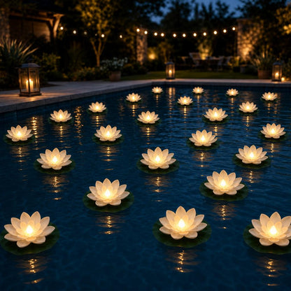 💮2026 Hot Sale🌸Floating Lotus Lights