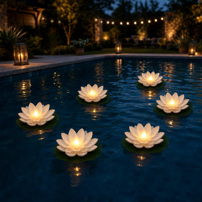 💮2026 Hot Sale🌸Floating Lotus Lights