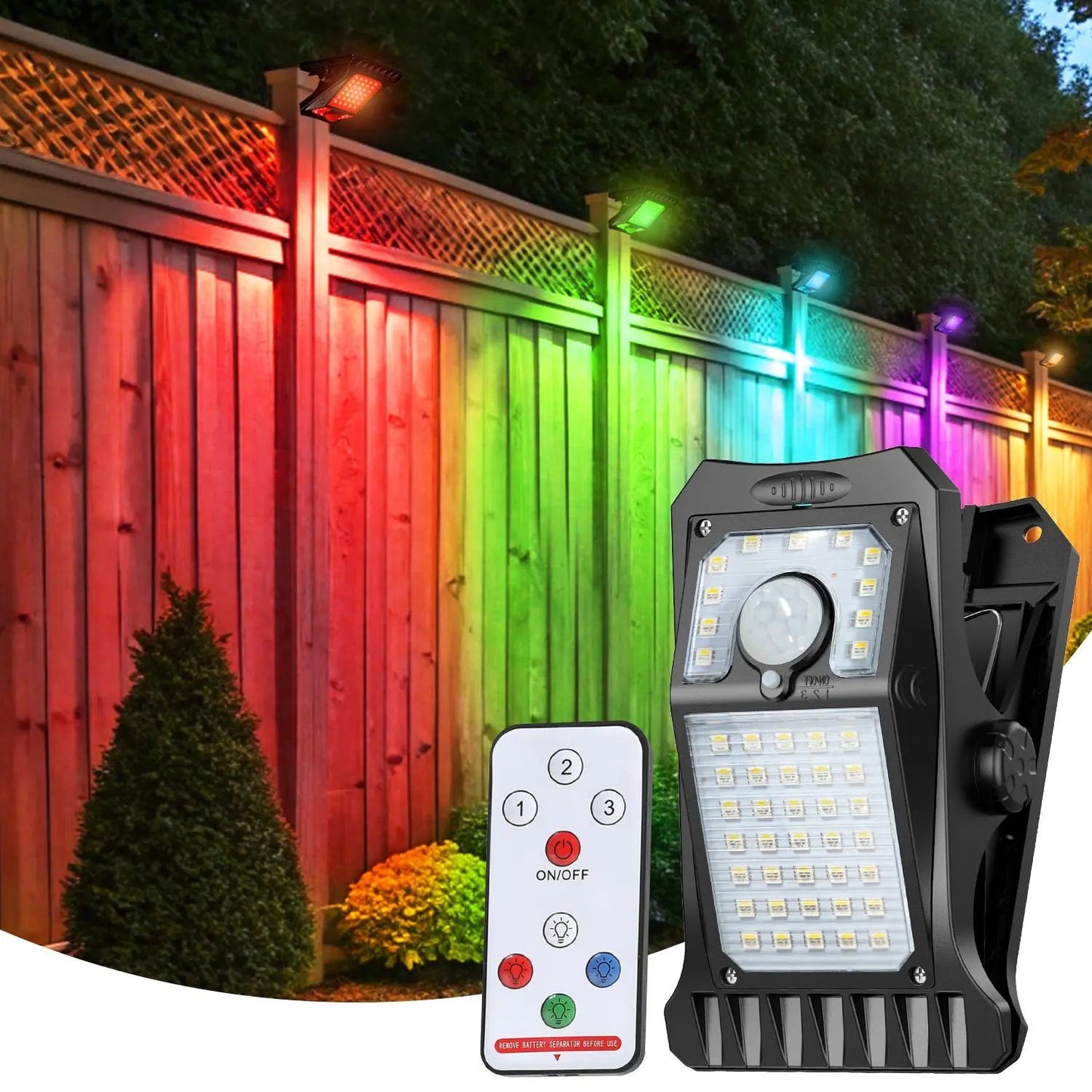 🌎Ends Today: 70% OFF!🔥Solar Rechargeable Clip Light - Motion Sensor