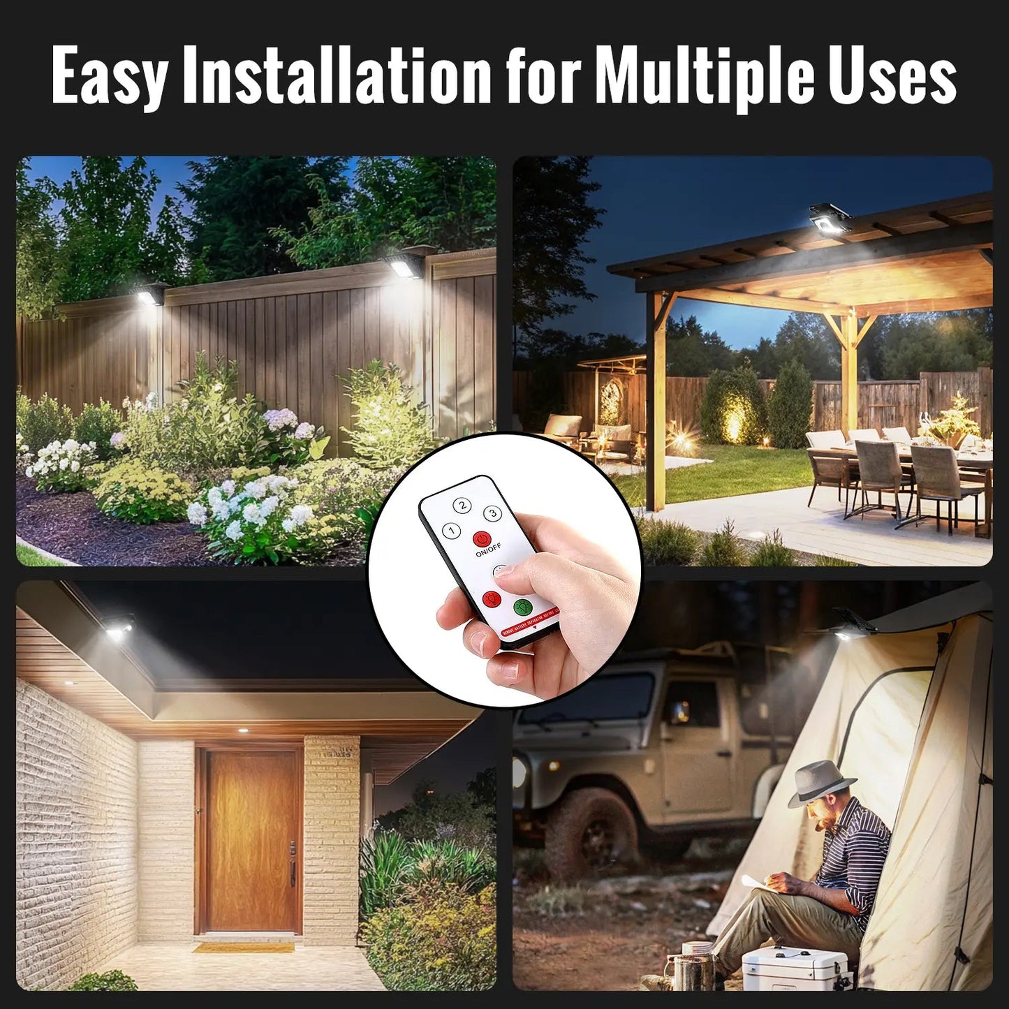 🌎Ends Today: 70% OFF!🔥Solar Rechargeable Clip Light - Motion Sensor