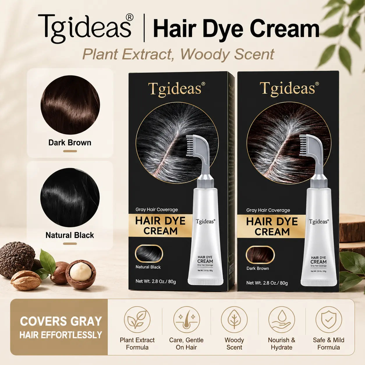 🌎Ends Today: 70% OFF!🔥Hair Dye Comb — Portable for Home Use