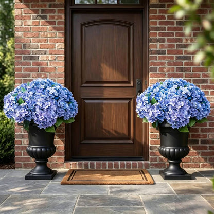 🔥Last Day 69% OFF🔥Artificial Outdoor Hydrangea Flowers - UV resistant, Waterproof, Windproof