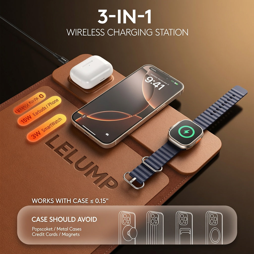 New Premium Wireless Charging Laptop Bag