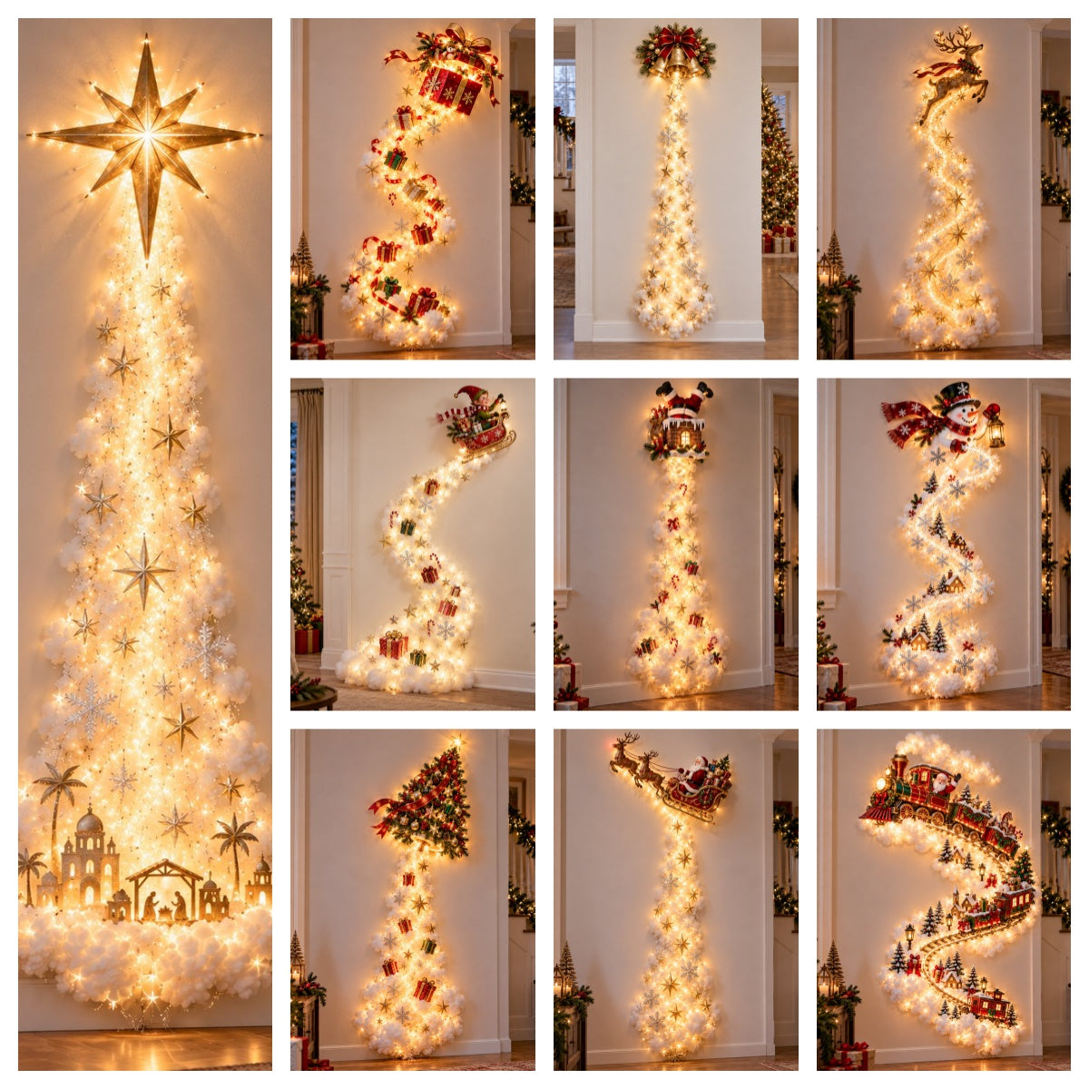 ✨Christmas Magic Trail Wall Light - A Little Christmas Magic, Right on Your Wall✨