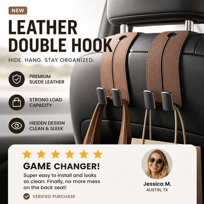 ✈️Last Day 50% OFF✨🔥Buy 1 Get 1 Free🔥Car Seat Back Double Hook
