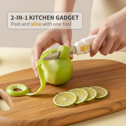✈️Last Day 50% OFF%✨2-in-1 Kitchen Fruit Knife & Peeler