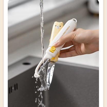 ✈️Last Day 50% OFF%✨2-in-1 Kitchen Fruit Knife & Peeler