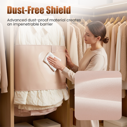 ✈️Last Day 50% OFF✨📦Dustproof storage bag👚🛡️Dust-Proof Compression Clothing Cover for Wardrobes