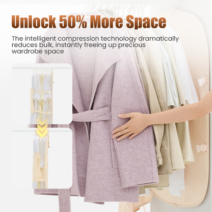 ✈️Last Day 50% OFF✨📦Dustproof storage bag👚🛡️Dust-Proof Compression Clothing Cover for Wardrobes