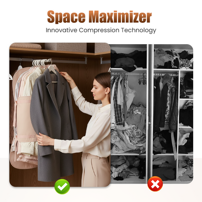 ✈️Last Day 50% OFF✨📦Dustproof storage bag👚🛡️Dust-Proof Compression Clothing Cover for Wardrobes